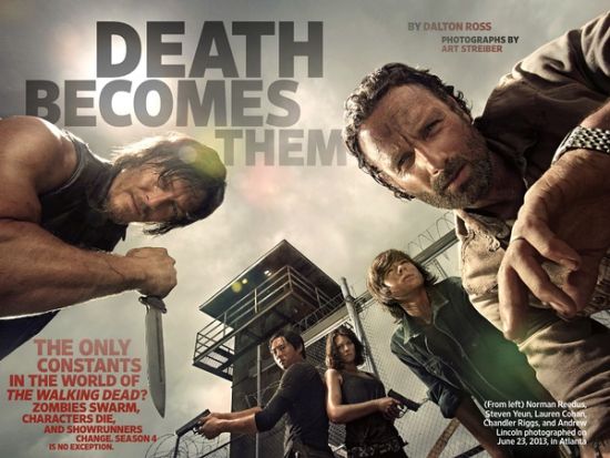 《行尸走肉》第四季大结局会上演“大屠杀”