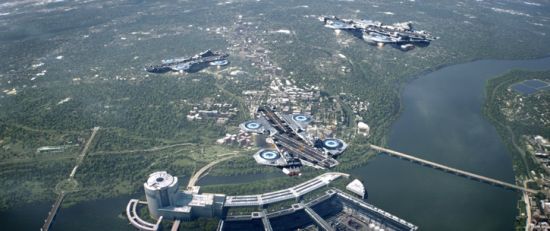 “Superhero”电影必有的大规模毁坏