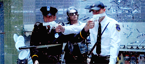 《X战警》中酷炫的快银(图源：6-livesleft@Tumblr)