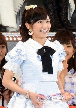 渡边麻友夺冠AKB48总选举