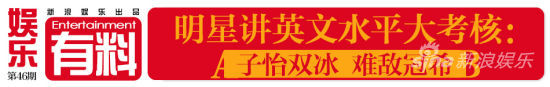 有料Vol.46 明星英文口语水平大考核