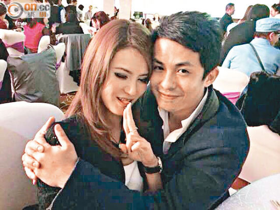 图：盛品儒在facebook放上多张与蔡一凤的拍拖照，又发表爱的宣言，恳求女友原谅。