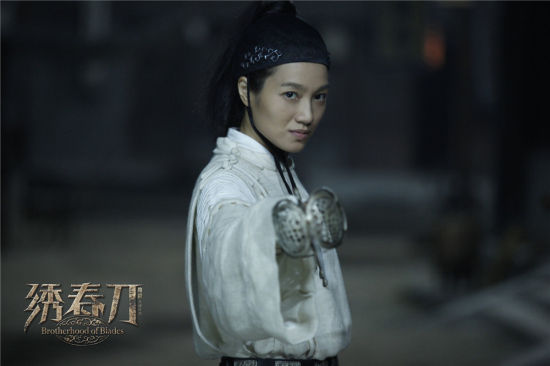 朱丹《绣春刀》帅气上阵