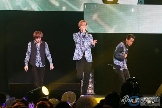 w-inds.出道超过10年魅力不减。（图／记者周宸亘摄）