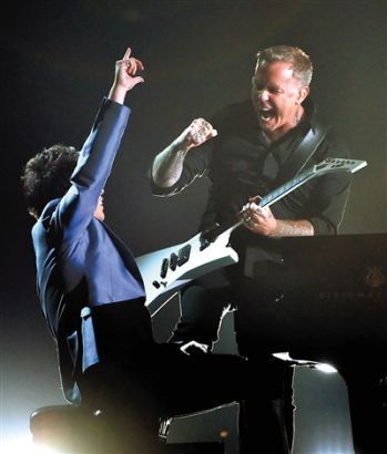 郎朗与Metallica的格莱美演出，堪称经典