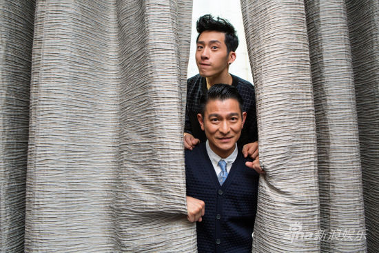 刘德华、井柏然对话新浪娱乐