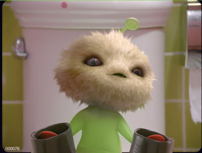 《长江7号》玩偶形象