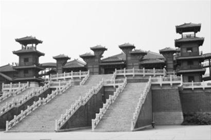 老版《三国演义》、新《三国》中铜雀台著名取景地