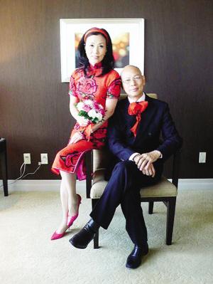 二人结婚照