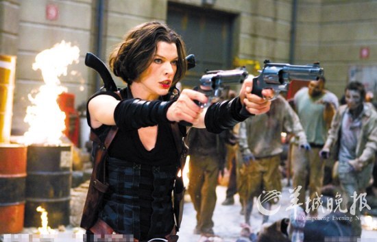 　　米拉在Twitter上透露李冰冰加盟《生化5》