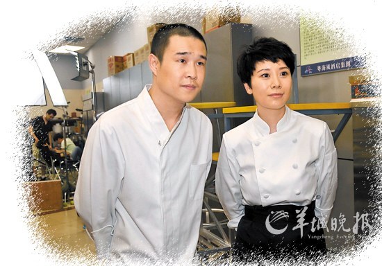 　　小沈阳与海清的搭配颇有新鲜感