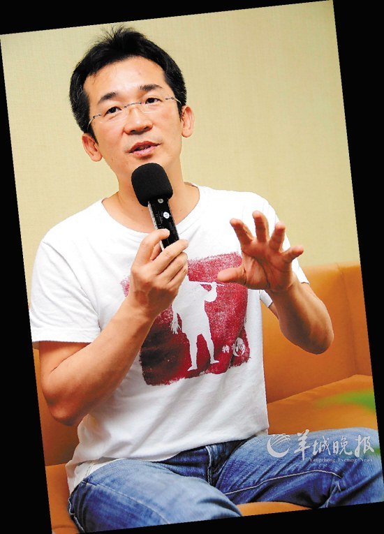 　　个子小小的魏德圣却有着大胸怀 　摄影/魏辉 梁冠华