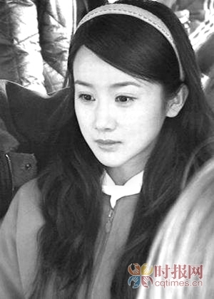 　　在《北京，我的爱》中，孙菲菲的表情很自然