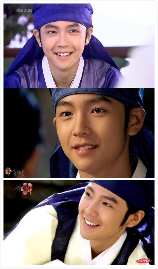 2006年《黄真伊》里的初恋少年明朗,温暖,他一笑世界就亮了;是每个人