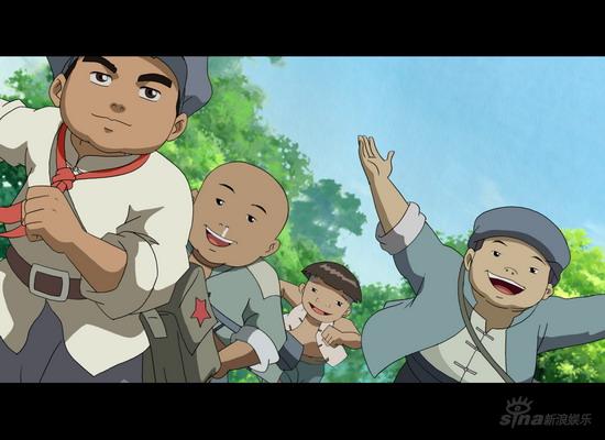 资料图片电影闪闪的红星剧照49