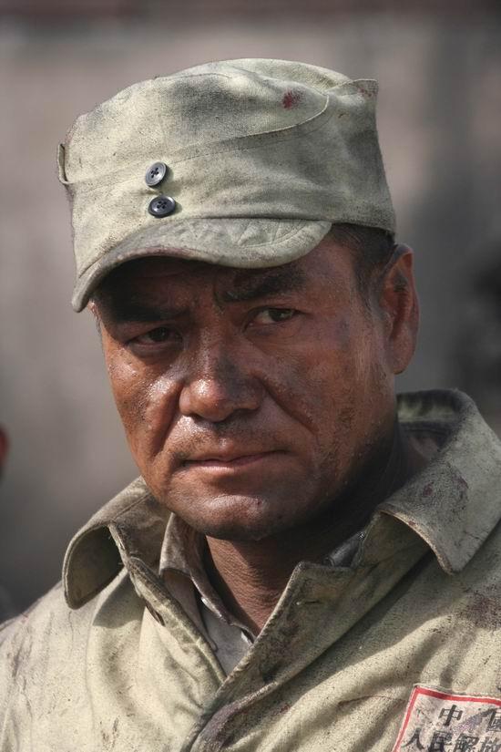 资料图片:电视剧《红日》精彩剧照--尤勇