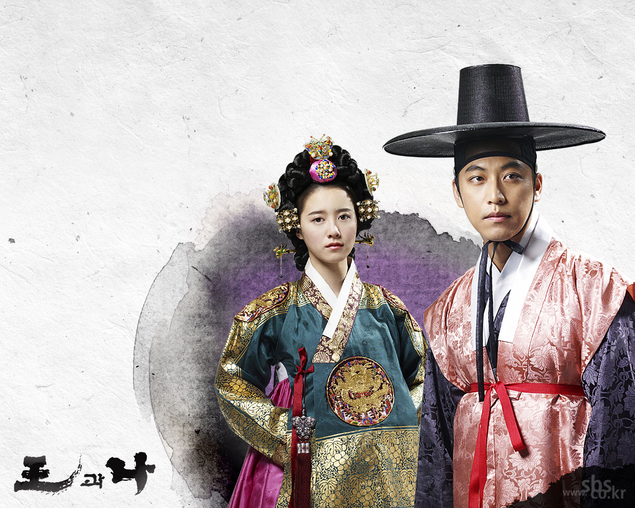 资料图片:韩剧《王和我》精美墙纸(2)
