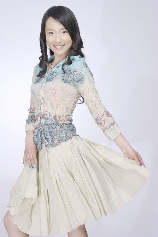 资料图片:话剧《我不是李白》主创--孔令美