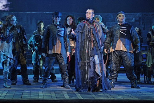 资料图片:音乐剧《蝶》精彩剧照(1)