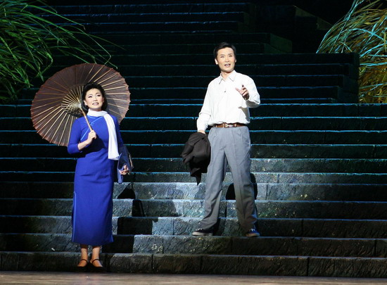 资料图片:大型民族歌剧《江姐》精彩剧照(18)