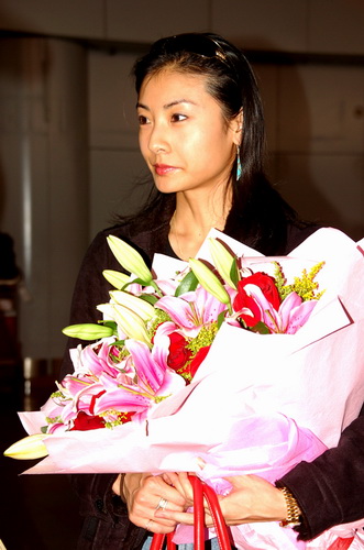 华人芭蕾皇后谭元元低调抵京相约芭蕾大师班