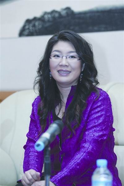 二胡名家宋飞。记者肖僖摄