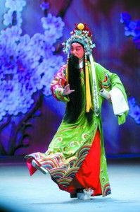 关栋天版关公 早报记者 高剑平 图