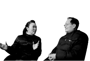 王冠亚、吴琼相谈甚欢