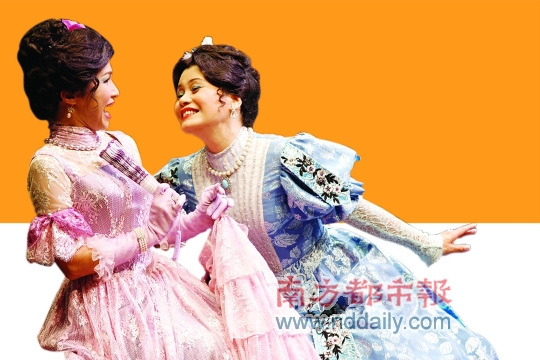 黄慧慈(左)及潘璧云在剧中饰演一对好友