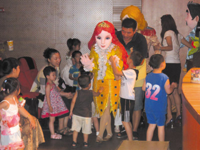 《美人鱼》走入观众席