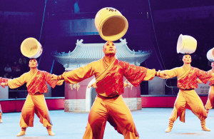 顶缸演员精彩绝技