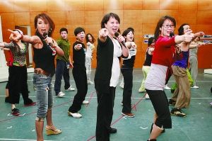 《妈妈咪呀》排练现场