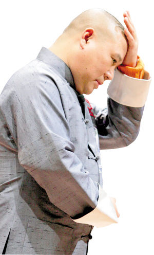 郭德纲的德云社继2010年后再陷“打人事件”。高剑平 早报资料