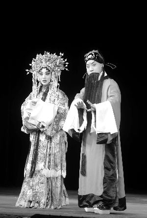 《赵氏孤儿》中程婴和庄姬公主