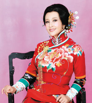 刘晓庆赛金花定妆 