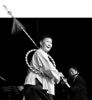 裴艳玲演绎的哪吒