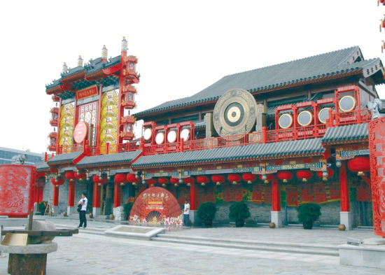 北京刘老根大舞台（资料图片） 李浩摄