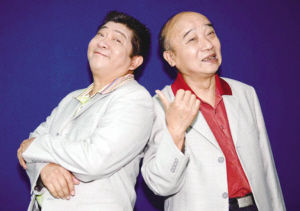 王汝刚与“老娘舅”李九松