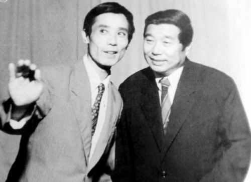 杨振华与金炳昶(右)搭档默契(资料图)