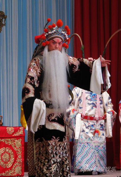 2011年演出《九江口》（摄影谢岩）