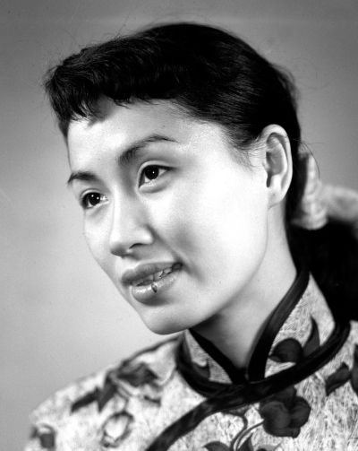 1956年拍摄的红线女肖像。