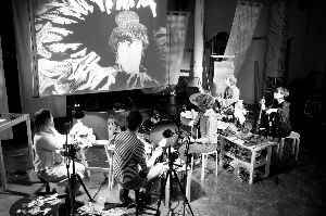 《我和博尔赫斯》剧照