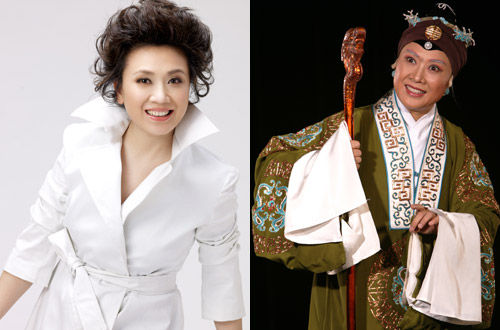 袁慧琴饰演佘太君（资料图）