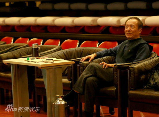 图文:国京《汉苏武》连排-导演高牧坤