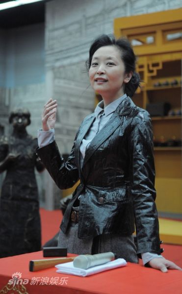 图文:话剧《王府井》发布会-编剧郑天玮