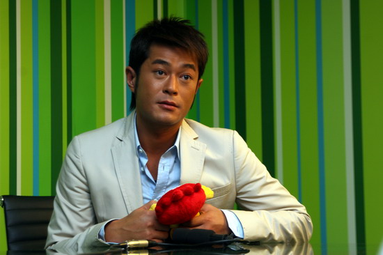 古天乐聊《导火线》 和范冰冰谈情有默契(组图)