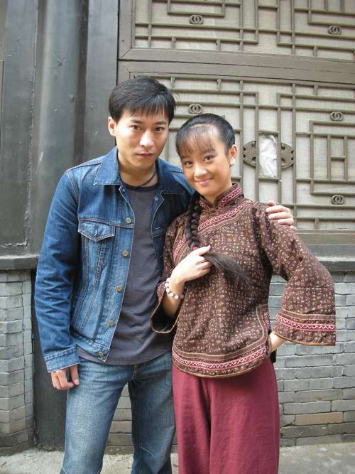 主角的她,合作对象,有很多感情对手戏的是一位帅哥——青年演员孙大川