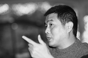 导演沈雷.记者 冯泽/文 李建刚/摄