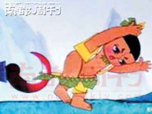 葫芦娃被蝎子扯下裤衩正面全裸，很黄很暴力？