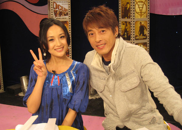 傅淼与师兄吕颂贤《爱秀电影》传授演戏秘籍